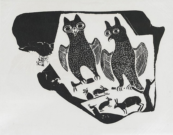 TALIRUNILI Joé - Owls hunting lemmings 