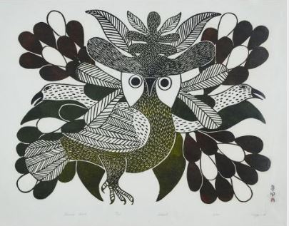 ASHEVAK Kenojuak - Flower Bird