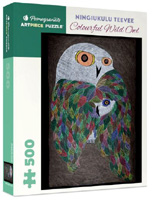 TEEVEE Ningeokuluk - Colorful Wild Owl