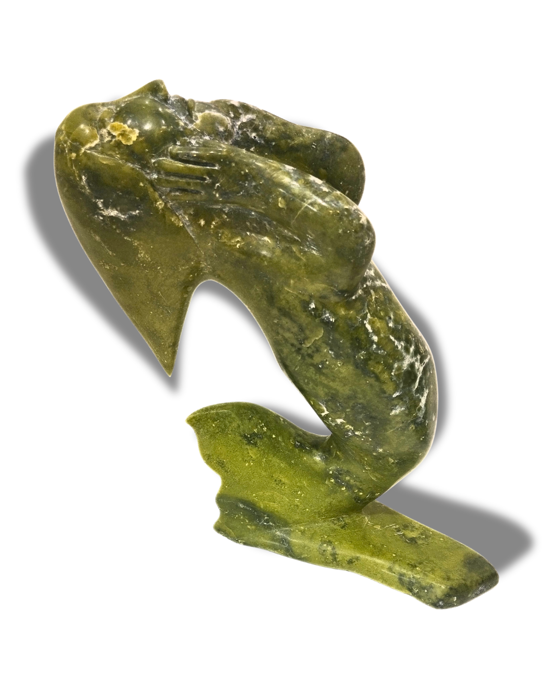 Sedna, Inconnu (Serpentine) - Nunavut, 30 x 23 x 13 cm
